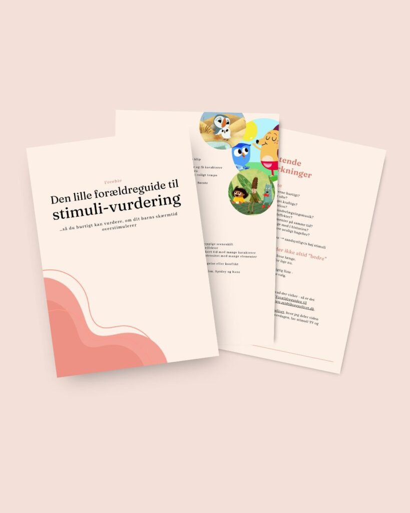 Lav vs høj stimuli cheatsheet